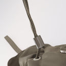 PRADA Backpack Nylon Gray Silver Auth bs30075-21