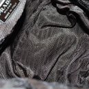 PRADA Backpack Nylon Gray Silver Auth bs30075-11