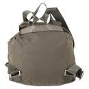 PRADA Backpack Nylon Gray Silver Auth bs30075-2