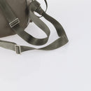 PRADA Backpack Nylon Gray Silver Auth bs30075-8