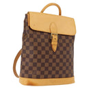 LOUIS VUITTON Damier Ebene Arlucan Backpack N99038 LV Auth bs30076-1