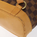 LOUIS VUITTON Damier Ebene Arlucan Backpack N99038 LV Auth bs30076-20