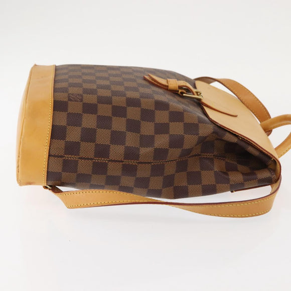 LOUIS VUITTON Damier Ebene Arlucan Backpack N99038 LV Auth bs30076