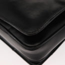 LOEWE Anagram Tote Bag Leather Black Gold Auth bs30079-16