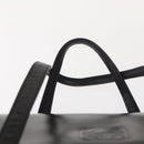 LOEWE Anagram Tote Bag Leather Black Gold Auth bs30079-8