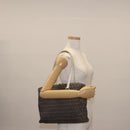 FENDI Zucchino Canvas Tote Bag Navy Gold Auth bs30080-21