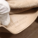 SAINT LAURENT Mini Boston Bag Leather 2way Beige Gold Auth bs30083-12