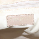 CHANEL New Travel Line Tote Bag Nylon Beige Gold CC Auth bs30087-18