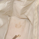 CHANEL New Travel Line Tote Bag Nylon Beige Gold CC Auth bs30087-19