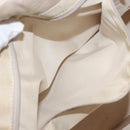 CHANEL New Travel Line Tote Bag Nylon Beige Gold CC Auth bs30087-21