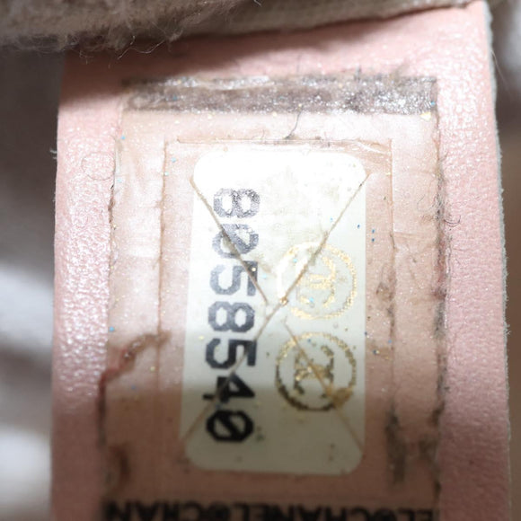 CHANEL New Travel Line Tote Bag Nylon Pink CC Auth bs30088