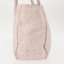 CHANEL New Travel Line Tote Bag Nylon Pink CC Auth bs30088-3
