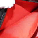 CHANEL Tote Bag Cotton Purple Black CC Auth bs30089-21