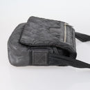 CHANEL Cococoon Shoulder Bag Nylon Gray Silver CC Auth bs30090-3