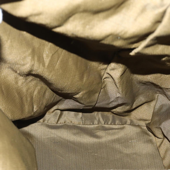 FENDI Zucca Canvas Boston Bag Black Brown Auth bs30091