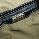 FENDI Zucca Canvas Boston Bag Black Brown Auth bs30091-24