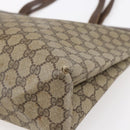 GUCCI GG Supreme Tote Bag PVC Beige 156 02 109 Auth bs30092-15