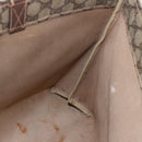 GUCCI GG Supreme Tote Bag PVC Beige 156 02 109 Auth bs30092-18