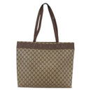 GUCCI GG Supreme Tote Bag PVC Beige 156 02 109 Auth bs30092-2