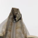 GUCCI GG Canvas Sherry Line Tote Bag Silver 131228 Auth bs30093-10