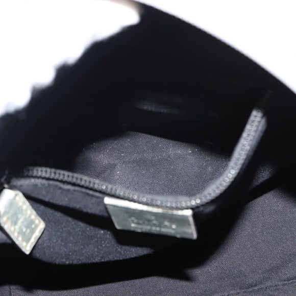 GUCCI GG Canvas Sherry Line Tote Bag Silver 131228 Auth bs30093