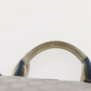 GUCCI GG Canvas Sherry Line Tote Bag Silver 131228 Auth bs30093-8