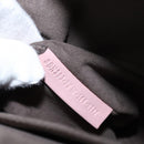 FENDI Dot Com Hand Bag Leather 2way Pink Silver Auth bs30098-11