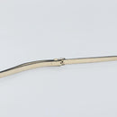 FENDI Micro Bucket Monster Shoulder Bag Leather 2way White Silver Auth bs30100-9