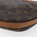 LOUIS VUITTON Monogram Jeune Fille GM Shoulder Bag M51225 LV Auth bs30105-16