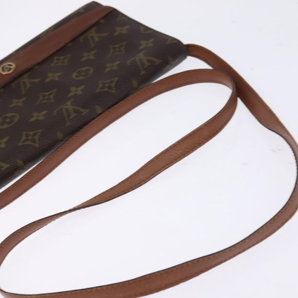 LOUIS VUITTON Monogram Bordeaux 24 Shoulder Bag M51798 LV Auth bs30107