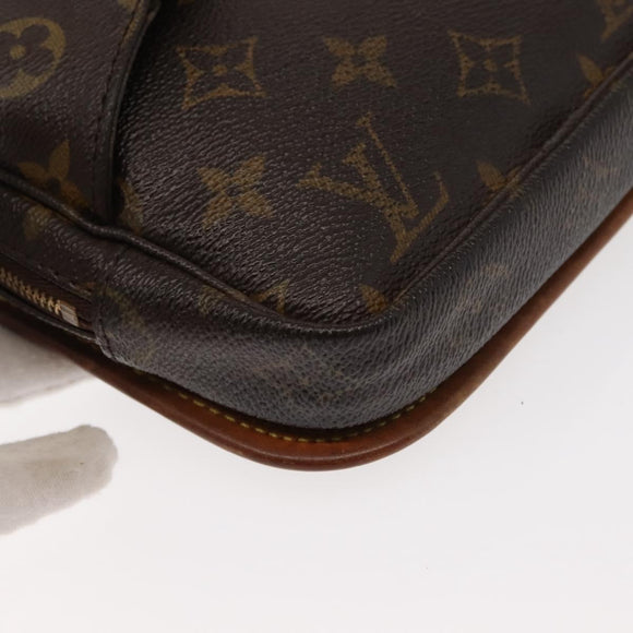 LOUIS VUITTON Monogram Bumback Bosphore Shoulder Bag M40108 LV Auth bs30108