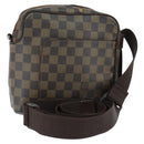 LOUIS VUITTON Damier Ebene Olaf PM Shoulder Bag N41442 LV Auth bs30109-1