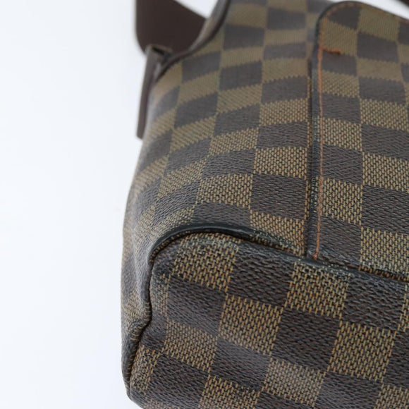 LOUIS VUITTON Damier Ebene Olaf PM Shoulder Bag N41442 LV Auth bs30109