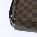 LOUIS VUITTON Damier Ebene Olaf PM Shoulder Bag N41442 LV Auth bs30109-17