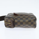 LOUIS VUITTON Damier Ebene Olaf PM Shoulder Bag N41442 LV Auth bs30109-3