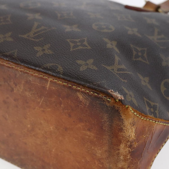 LOUIS VUITTON Monogram Cabas Piano Tote Bag M51148 LV Auth bs30110