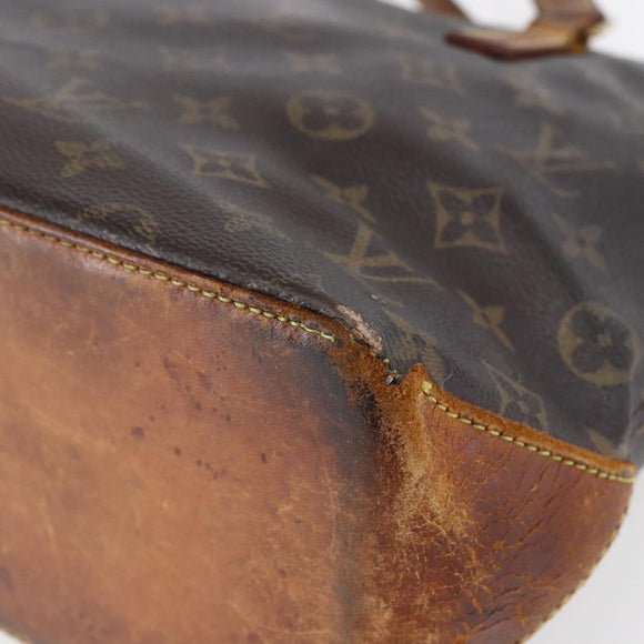 LOUIS VUITTON Monogram Cabas Piano Tote Bag M51148 LV Auth bs30110