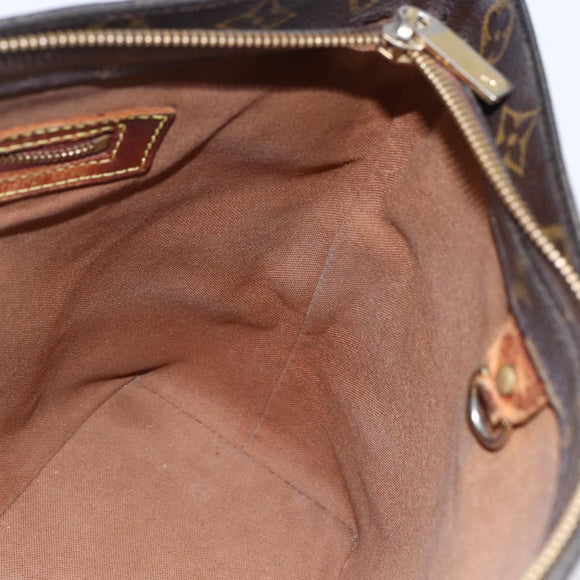 LOUIS VUITTON Monogram Cabas Piano Tote Bag M51148 LV Auth bs30110