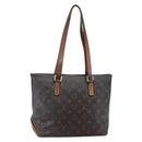LOUIS VUITTON Monogram Cabas Piano Tote Bag M51148 LV Auth bs30110-1