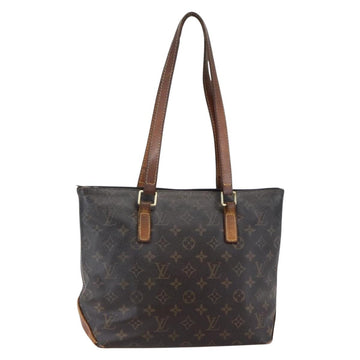 LOUIS VUITTON Monogram Cabas Piano Tote Bag M51148 LV Auth bs30110