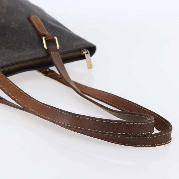 LOUIS VUITTON Monogram Cabas Piano Tote Bag M51148 LV Auth bs30110