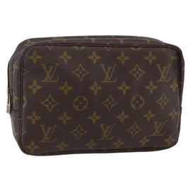 LOUIS VUITTON Monogram Trousse Toilette 23 Clutch Bag M47524 LV Auth bs30111