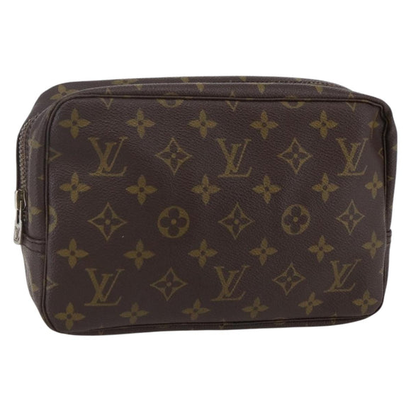 LOUIS VUITTON Monogram Trousse Toilette 23 Clutch Bag M47524 LV Auth bs30111