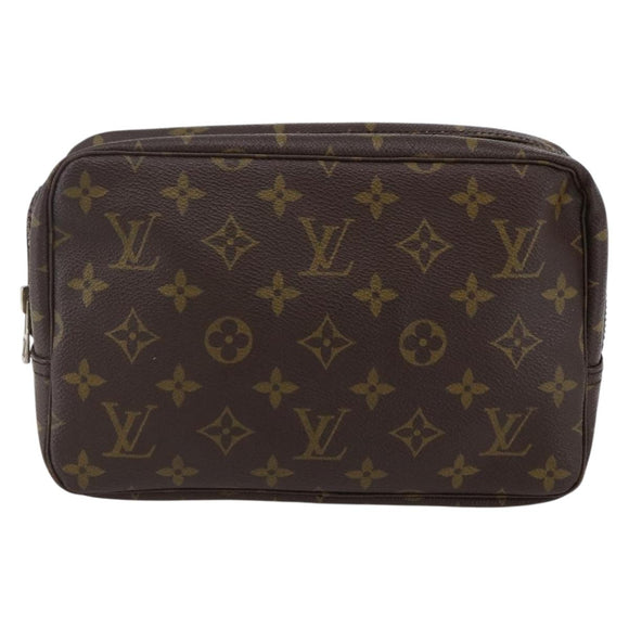LOUIS VUITTON Monogram Trousse Toilette 23 Clutch Bag M47524 LV Auth bs30111