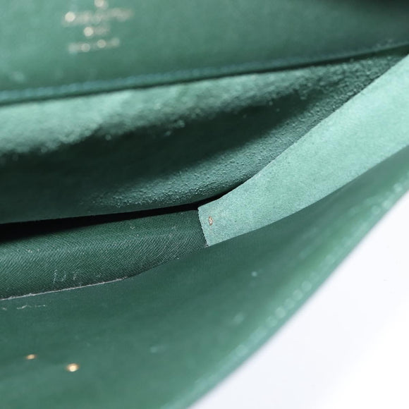 LOUIS VUITTON Taiga ServietteKourad Business Bag Epicea T16786 LV Auth bs30113