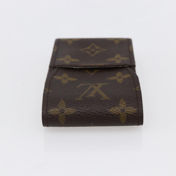 LOUIS VUITTON Monogram Etui Cigarette Case M63024 LV Auth bs30114