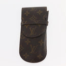 LOUIS VUITTON Monogram Etui Lunette Rabat Glasses Case 2Set M62970 Auth bs30115-10