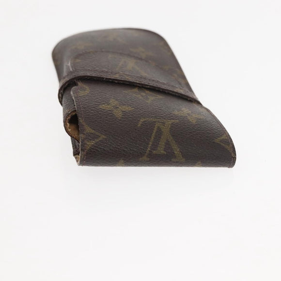 LOUIS VUITTON Monogram Etui Lunette Rabat Glasses Case 2Set M62970 Auth bs30115