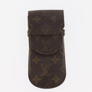 LOUIS VUITTON Monogram Etui Lunette Rabat Glasses Case 2Set M62970 Auth bs30115-2
