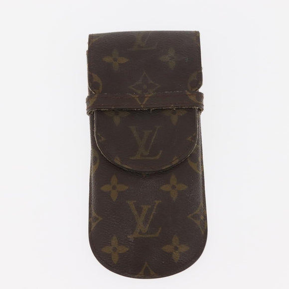 LOUIS VUITTON Monogram Etui Lunette Rabat Glasses Case 2Set M62970 Auth bs30115